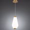 Dweled Amelia 7in LED Mini Pendant 3000K in Aged Brass PD-392 - alternate 3